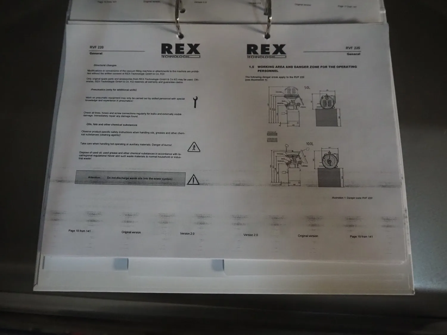 Нова Вакуум Пълначка REX – RVF 220